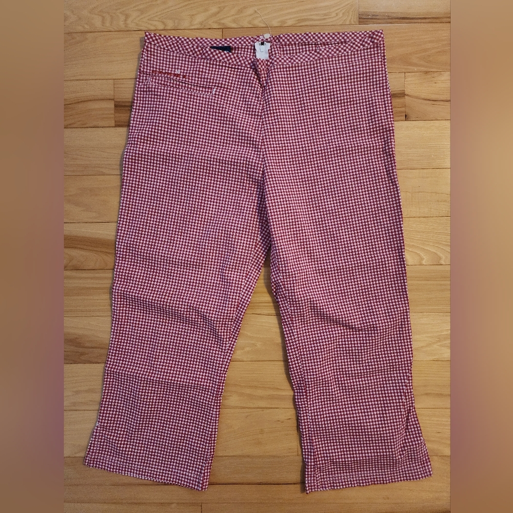 Red and White Checkered Pants